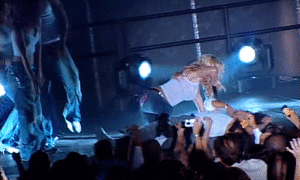 Britney Spears GIF. Bang Artiesten Britney spears Britney Gifs Geschokt Schreeuwen Grappig gezicht 