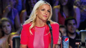 Britney Spears GIF. Artiesten Britney spears Gifs Glimlachen Het eten Mickey mouse club 