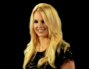 Britney Spears GIF. Artiesten Britney spears Roze Gifs Onhandig Glimlachen Xfactor 