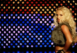 Britney Spears GIF. Artiesten Britney spears Gifs  Lachend Glimlachen Beschaamd Facepalm Achter de coulissen 