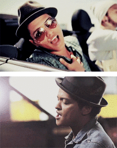 Bruno Mars GIF. Artiesten Bruno mars Gifs 