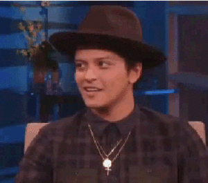 Bruno Mars GIF. Artiesten Bruno mars Gifs 