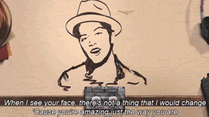 Bruno Mars GIF. Interview Artiesten Bruno mars Gifs 