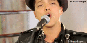 Bruno Mars GIF. Artiesten Bruno mars Gifs 
