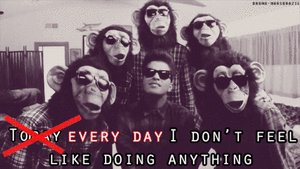 Bruno Mars GIF. Artiesten Bruno mars Zonnebril Hoed Gifs Glimlach 