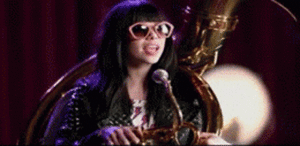 Carly Rae Jepsen GIF. Artiesten Gifs Carly rae jepsen American idol Cokes Perfecte harmonie 