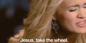 Carrie Underwood GIF. Artiesten Gifs Carrie underwood Jesus take the wheel 