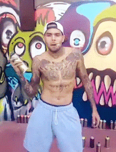 Chris Brown GIF. Artiesten Gifs Chris brown Mv Mijn shit 