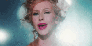 Christina Aguilera GIF. Artiesten Christina aguilera Gifs Xtina Klucht Gebonden aan u 