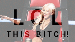 Christina Aguilera GIF. Artiesten Christina aguilera Gifs Psychopaat 
