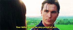 Christian Bale GIF. Gifs Filmsterren Christian bale Christopher nolan Batman begins Verzoek 