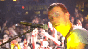 Coldplay GIF. Artiesten Coldplay Gifs Yellow 