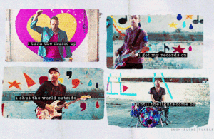 Coldplay GIF. Artiesten Tv Coldplay Gifs 