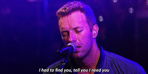 Coldplay GIF. Artiesten Coldplay Gifs Chris martin 