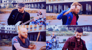 Coldplay GIF. Artiesten Coldplay Gifs 