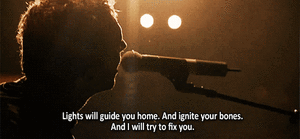Coldplay GIF. Artiesten Coldplay Gifs Concert Chris martin 