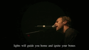 Coldplay GIF. Muziek Artiesten Coldplay Gifs 
