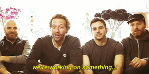 Coldplay GIF. Artiesten Coldplay Gifs 