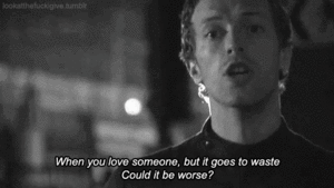 Coldplay GIF. Artiesten Coldplay Gifs 