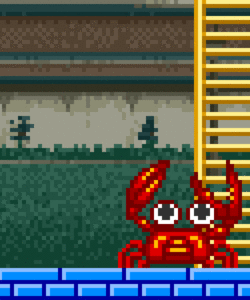 Krab GIF. Dieren Krab Gifs Schrikt 