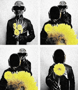 Daft Punk GIF. Muziek Artiesten 3d Gifs Daft punk Schudden Helmen 
