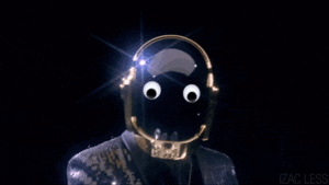 Daft Punk GIF. Artiesten Gifs Daft punk Get lucky 