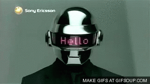 Daft Punk GIF. Artiesten Gifs Daft punk 