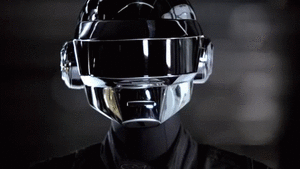 Daft Punk GIF. Bioscoop Artiesten Brand Gifs Daft punk Vlam Duo 