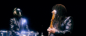 Daft Punk GIF. Artiesten Gifs Daft punk Drums Get lucky 