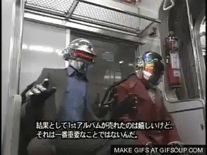 Daft Punk GIF. Artiesten Gifs Daft punk 