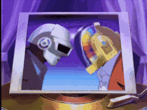 Daft Punk GIF. Muziek Artiesten Gifs Daft punk Harder beter sneller sterker 