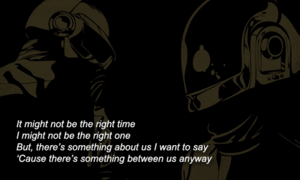 Daft Punk GIF. Artiesten Gifs Daft punk Electroma Thomas bangalter Guymanuel Daft punk s 