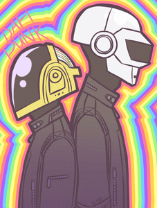 Daft Punk GIF. Artiesten Helm Robot Gifs Daft punk Af 