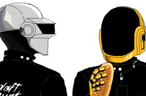 Daft Punk GIF. Muziek Artiesten Gifs Daft punk Harder beter sneller sterker 