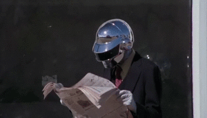 Daft Punk GIF. Muziek Artiesten Kat Gifs Daft punk Parodie Grammys Mash up Grammys 2014 