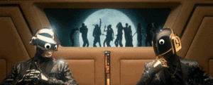 Daft Punk GIF. Artiesten Tron Gifs Daft punk Derezzed 
