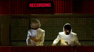 Daft Punk GIF. Artiesten Gifs Daft punk Melkweg 