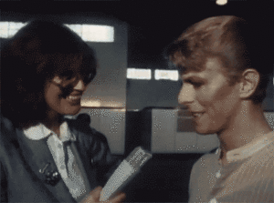 David Bowie GIF. Artiesten Drinken Vriendschap Gifs David bowie Zoolander Behulpzaam Uitgaansavonden 