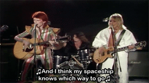 David Bowie GIF. Artiesten Gifs David bowie Zwart en wit 