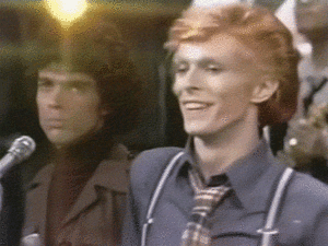 David Bowie GIF. Artiesten Gifs David bowie Wat Geschokt 