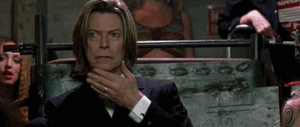 David Bowie GIF. Artiesten Gifs David bowie Geschokt Verwonderd Zoolander 