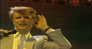 David Bowie GIF. Beroemdheden Artiesten Gifs David bowie Ander 