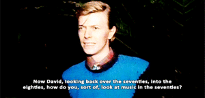David Bowie GIF. Muziek Artiesten Gifs David bowie 