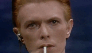 David Bowie GIF. Artiesten Gifs David bowie Zwart en wit 