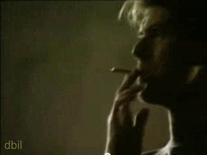 David Bowie GIF. Beroemdheden Artiesten Gifs David bowie &amp;#39;80 Mick jagger Dansen in de straat 