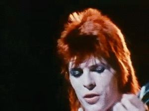 David Bowie GIF. Artiesten Gifs David bowie Ringo starr 