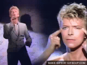 David Bowie GIF. Bioscoop Artiesten Gifs David bowie Labyrint 