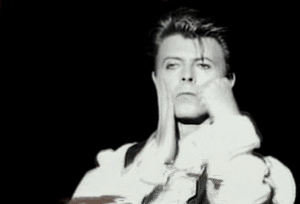 David Bowie GIF. Beroemdheden Artiesten Bowie Gifs David bowie 