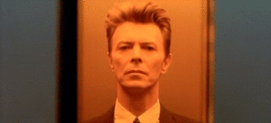 David Bowie GIF. Beroemdheden Artiesten Gifs David bowie 90s Fotoset Springen ze zeggen 