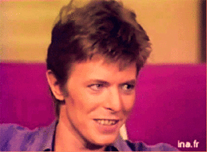 David Bowie GIF. Beroemdheden Artiesten Gifs David bowie &amp;#39;60 Het beeld 